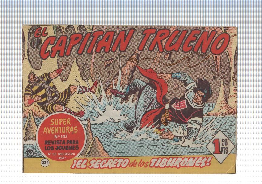 El Capitan Trueno original numero 324: El secreto de los tiburones