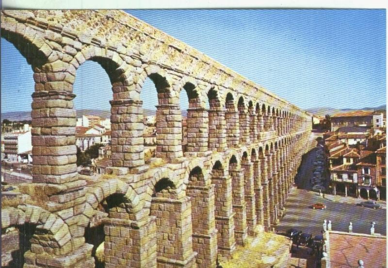 Postal: Arte Romano: Acueducto de Segovia