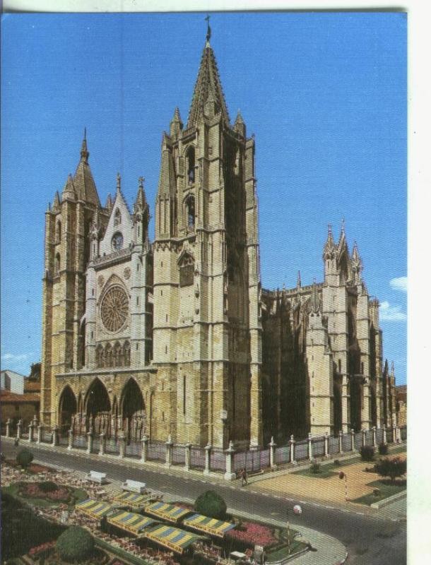 Postal: Catedrales: Leon
