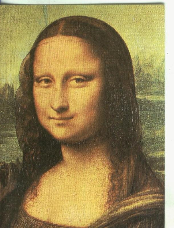 Postal: Arte Renacimiento: La Gioconda