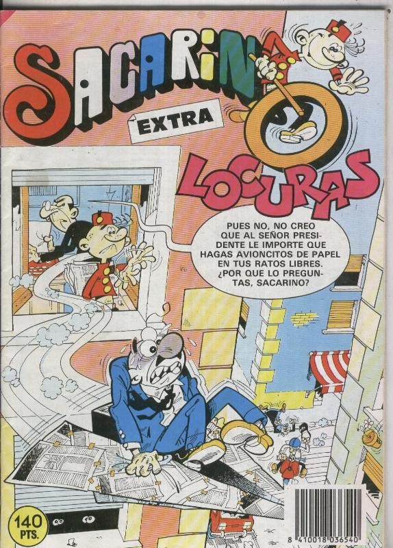 Sacarino extra numero 93: Locuras