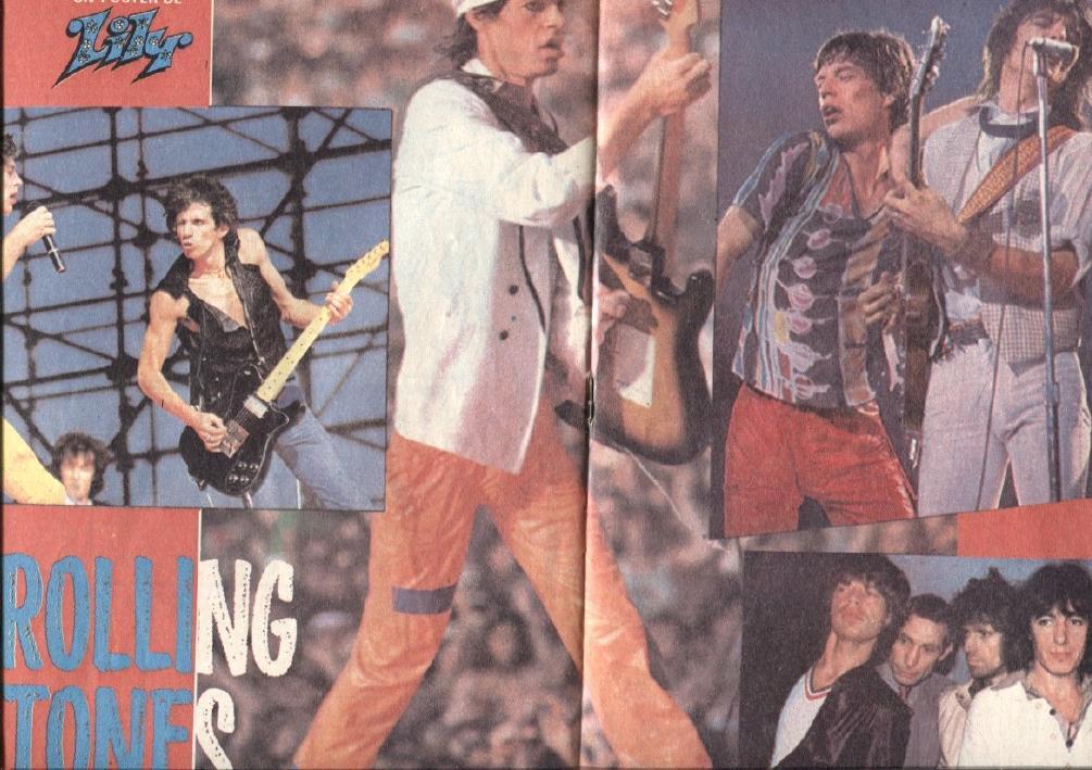 Lily numero 1085: poster central de Los Rolling Stones