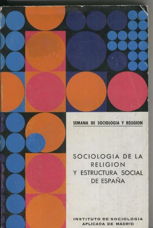 Sociologia de la religion y estructura social de España