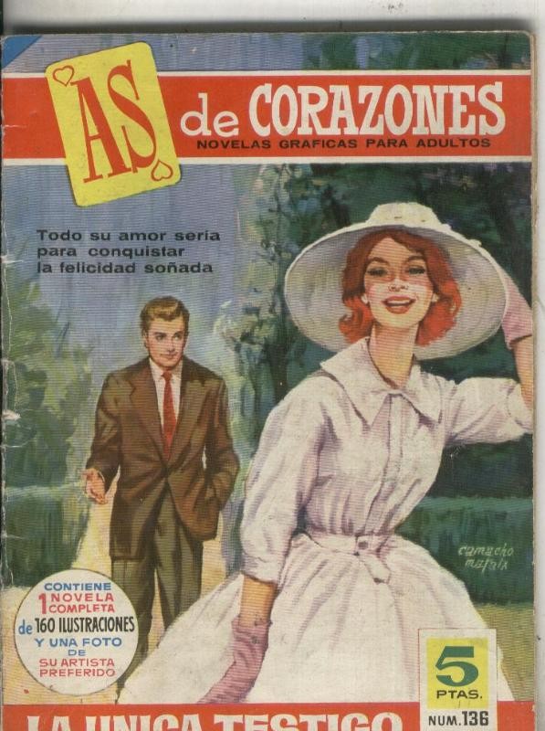 As de corazones numero 136: trasera foto de Richard Widmark