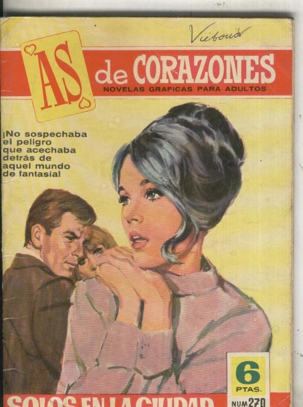 As de corazones numero 270: trasera propaganda de Elgorriaga