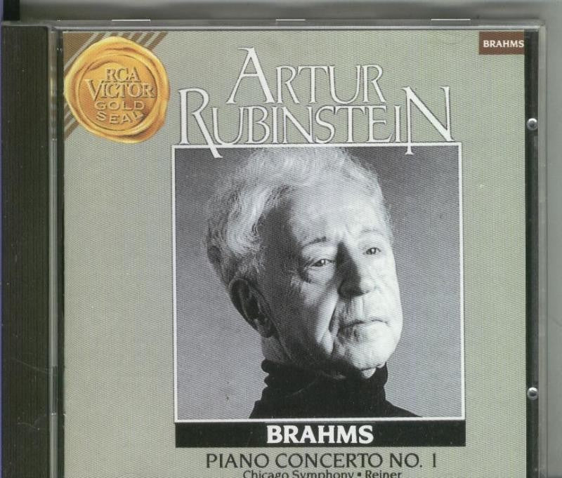 CD: Artur Rubinstein: Brahms: Piano concerto nº 1