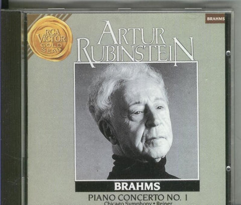 CD: Artur Rubinstein: Brahms: Piano concerto nº 1