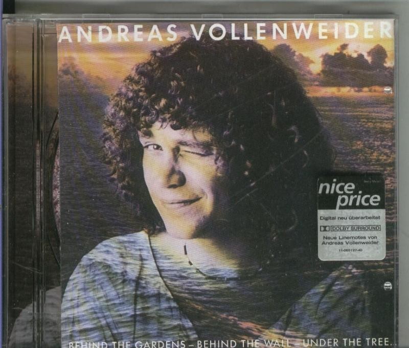 Andreas Volenweider: Behind the gardens- Behind the wall- Under the tree - CD musical