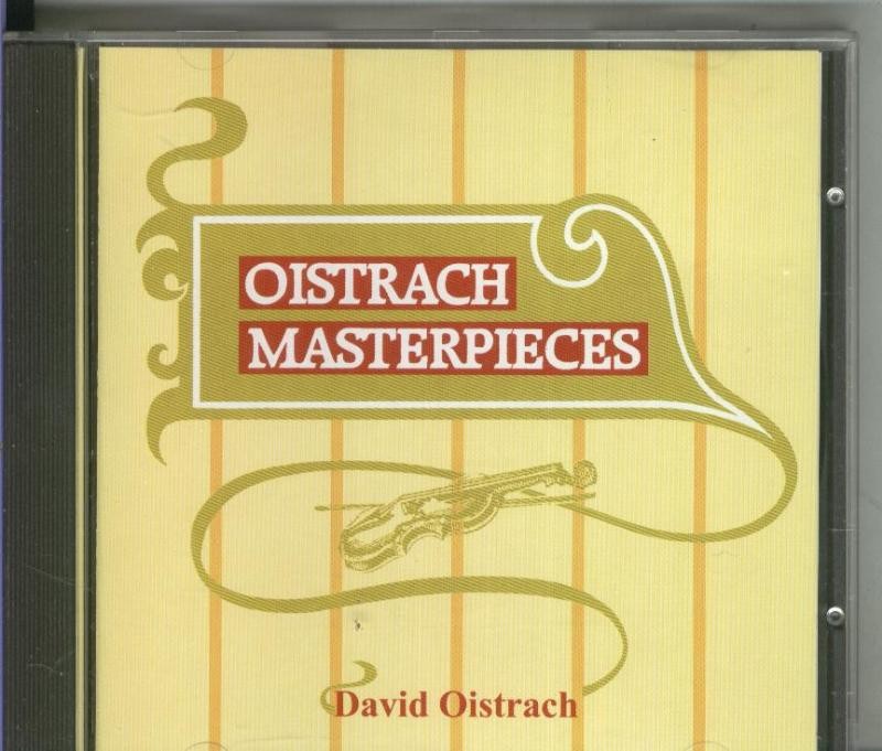 CD Musical: David Oistrach: Oistrach Masterpieces - CD musical