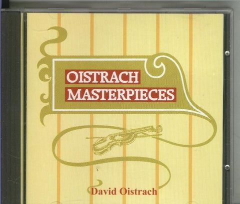 CD Musical: David Oistrach: Oistrach Masterpieces - CD musical