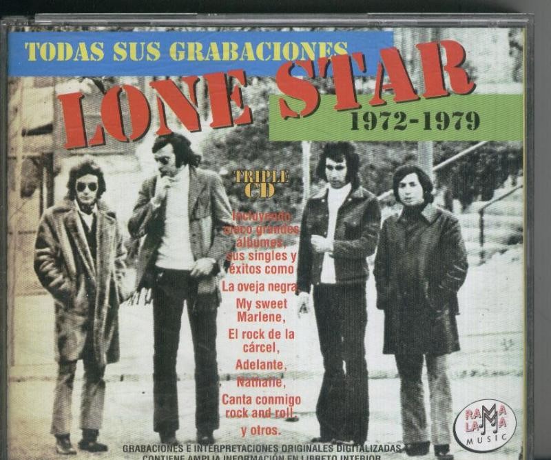 Lone star 1972-1979 - CD musical