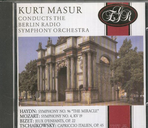 Kurt Masur- Haydn- Mozart-Bizet-Tschaikowsky - CD musical