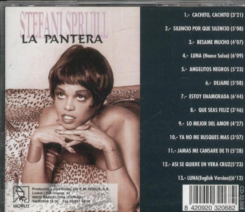 Stefani Spruill: La pantera - CD musical