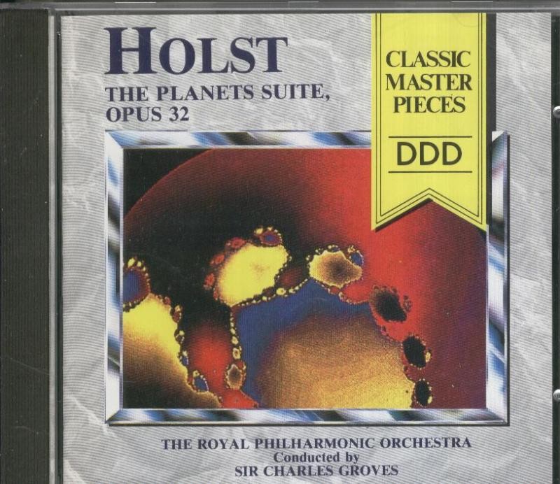 The royal philarmonic orchestra: Holst- The planets suite, opus 32 - CD musical