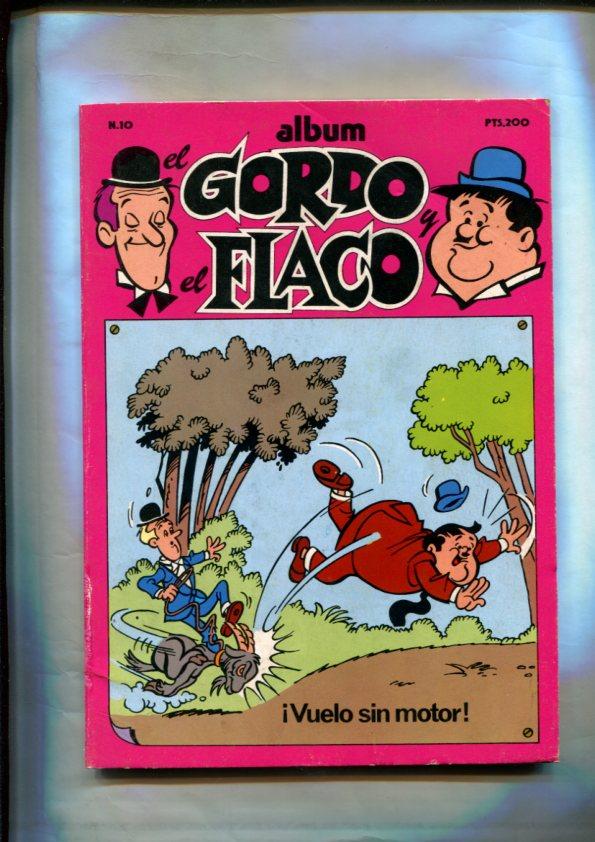 El Gordo y El Flaco, album numero 10, valor cubierta de 200 pts
