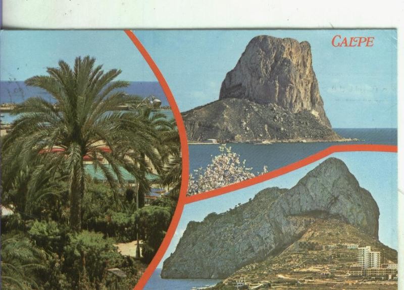 Postal: Alicante-Calpe