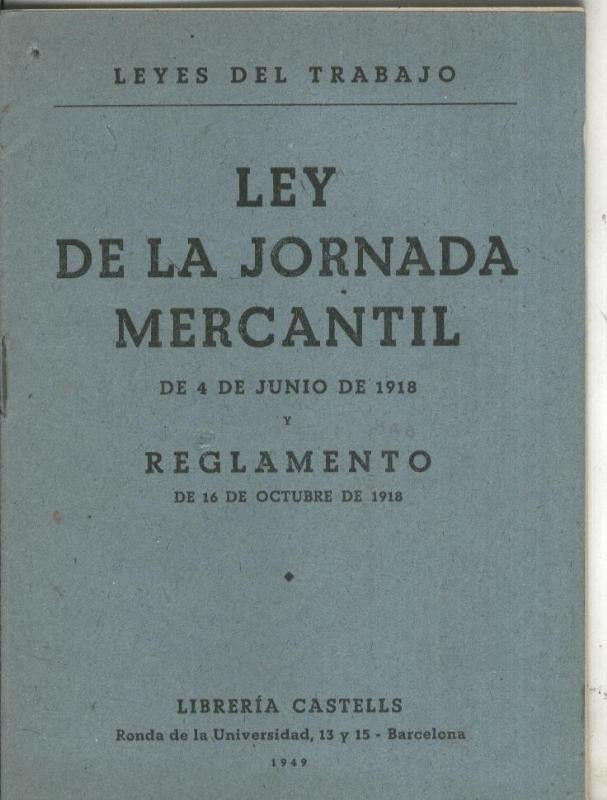 Ley de la jornada mercantil