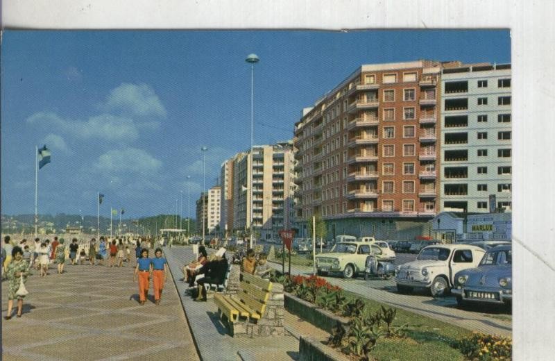 Postal: Gijon-Muro de San Lorenzo