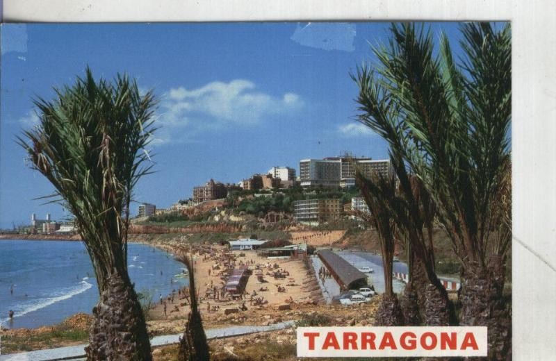 Postal: Tarragona-Playa del Milagro