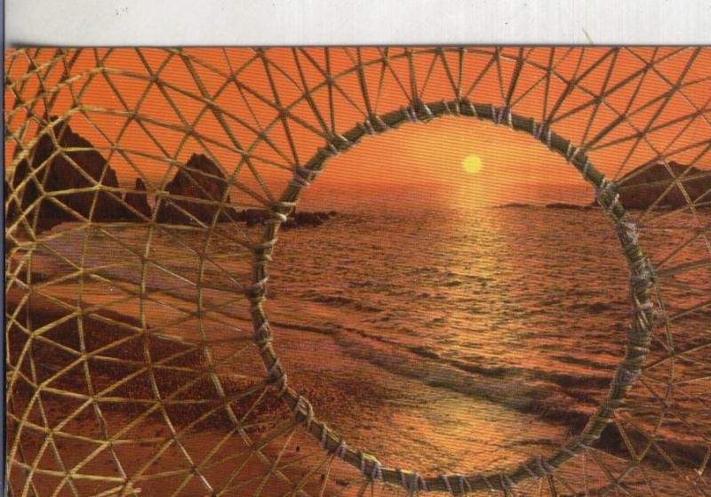 Postal: España tipica y paisajistica-amanecer