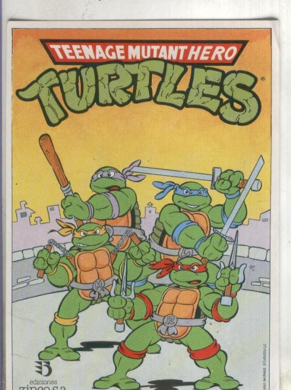 Postal: Zinco propaganda Tortugas Ninjas-Turtles