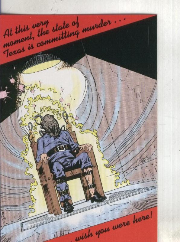Postal: Propaganda DC comic  