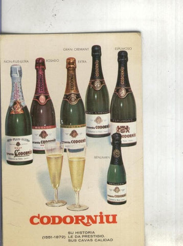 Postal: Cava Codorniu