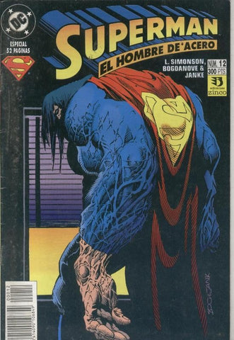 Superman El Hombre de Acero serie de 14 numeros, numero 12