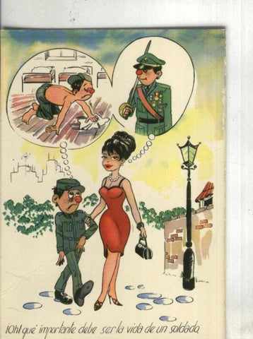 Postal: Recuerdo de la Mili