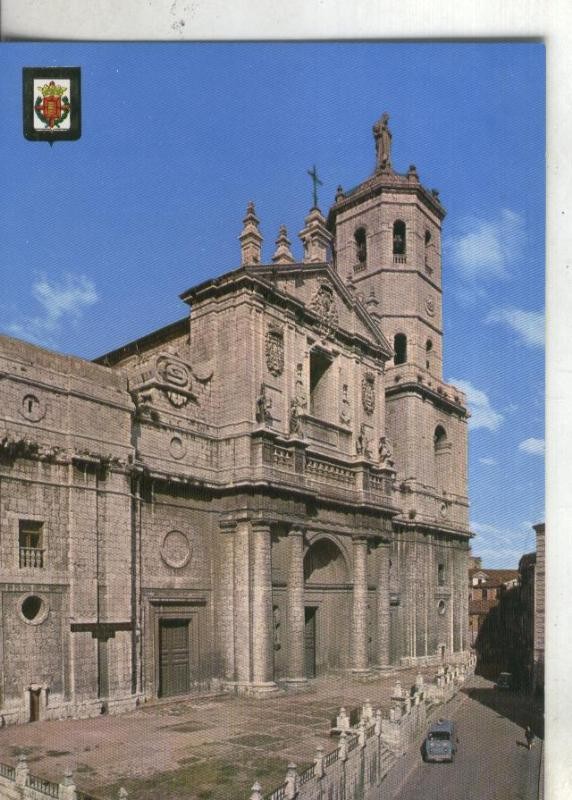 Postal:  Valladolid: La catedral