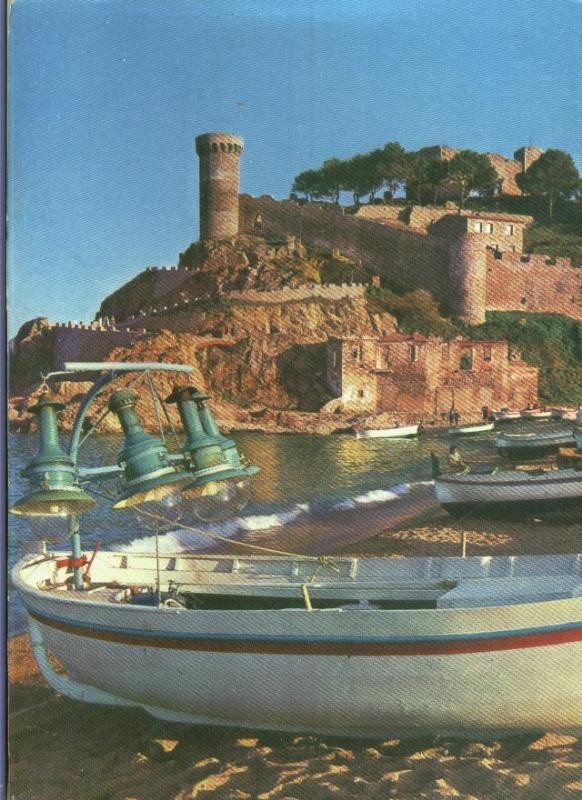 Postal:  Costa Brava: Tossa