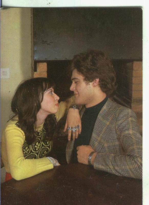 Postal: Escena familiar: Pareja