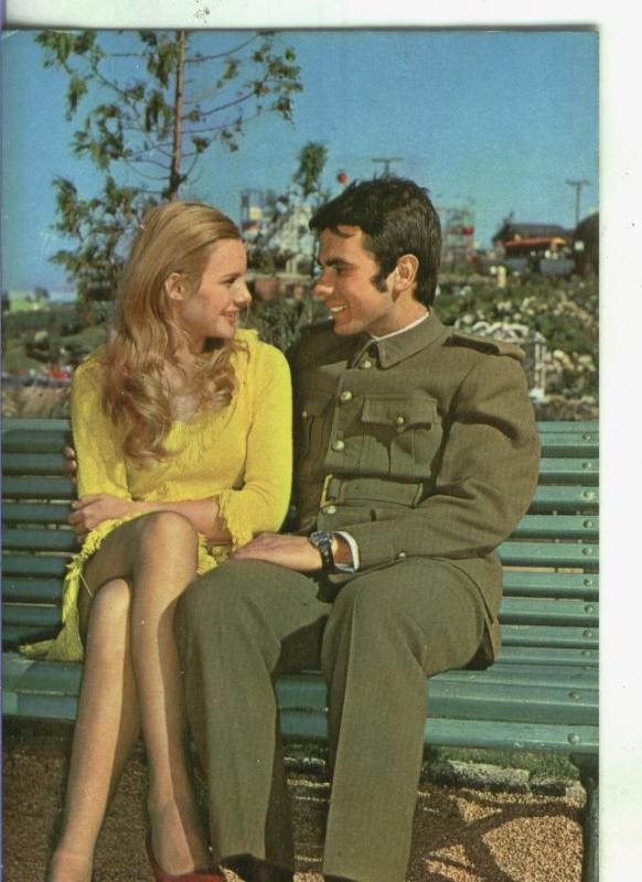 Postal: Escena familiar: Pareja