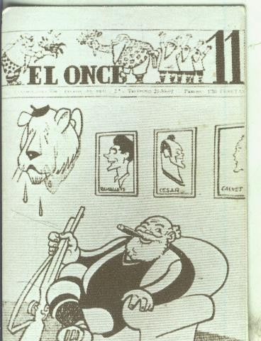 Cromos: Catalunya porta del mundial 82 numero 084: Revista deportiva El Once