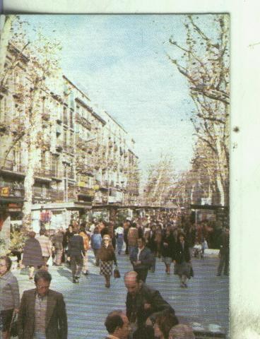 Cromos: Catalunya porta del mundial 82 numero 016: La Rambla de les Flors de Barcelona