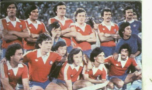 Cromos: Catalunya porta del mundial 82 numero 033: Seleccion de Chile