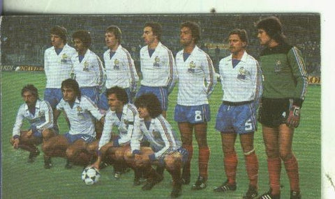 Cromos: Catalunya porta del mundial 82 numero 034: Seleccion de Francia