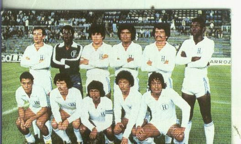 Cromos: Catalunya porta del mundial 82 numero 038: Seleccion de Honduras