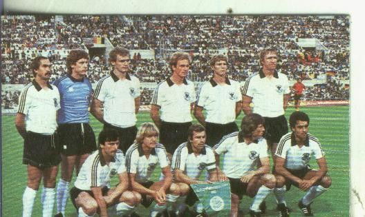 Cromos: Catalunya porta del mundial 82 numero 042: Seleccion de Alemania