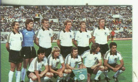 Cromos: Catalunya porta del mundial 82 numero 042: Seleccion de Alemania
