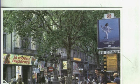 Postal: Barcelona: Ramblas