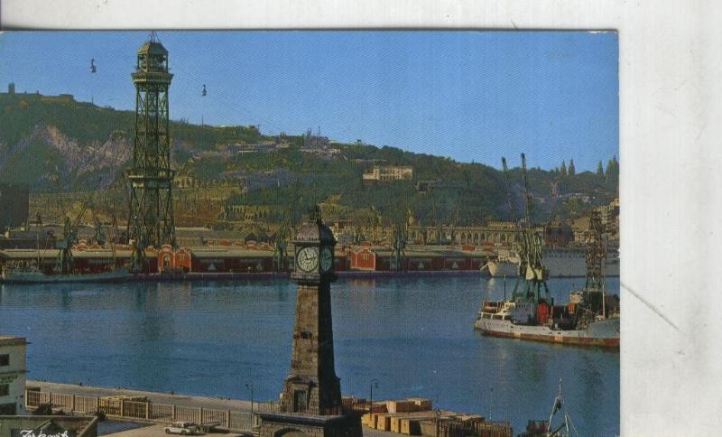 Postal: Barcelona: Puerto