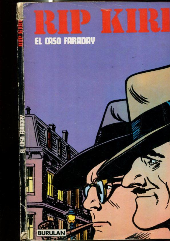 Burulan: Rip Kirby: El caso Faraday (numerado 1 en interior)