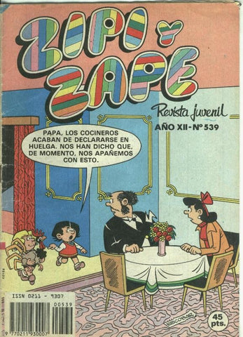 Zipi y Zape semanal numero 539