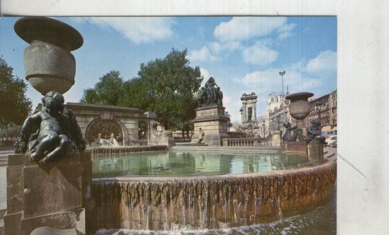 Postal: Barcelona: Plaza Catalunya