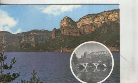 Postal: Barcelona: Pantano de Sau
