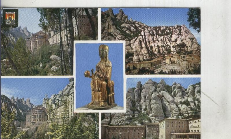Postal: Barcelona: Montserrat