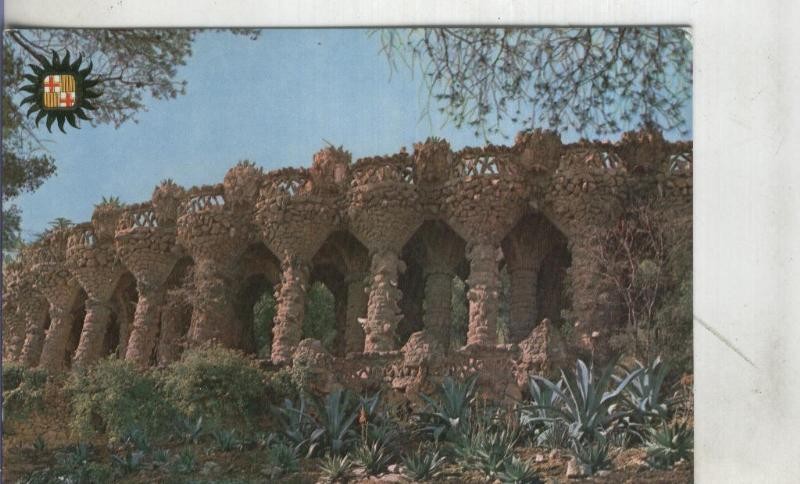 Postal: Barcelona: Parque Guell