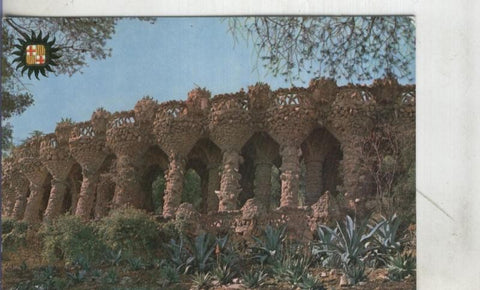 Postal: Barcelona: Parque Guell