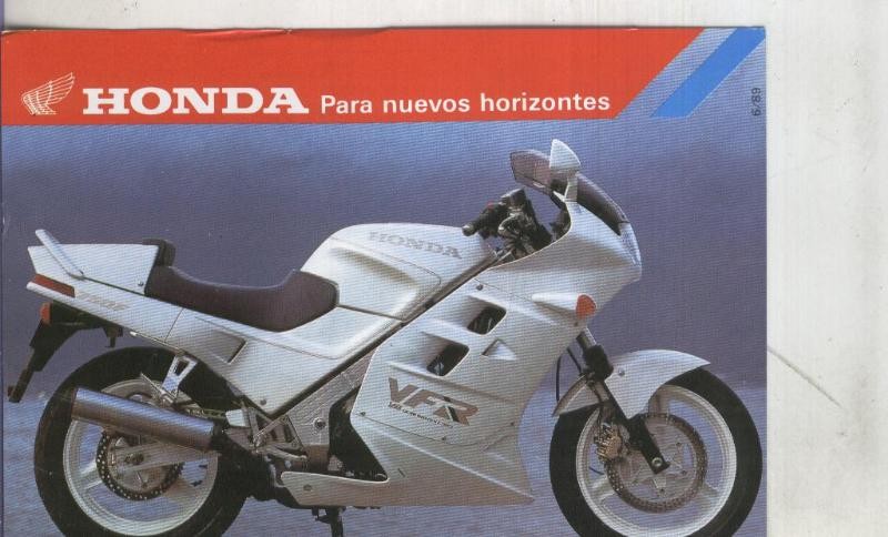 Postal: Honda, propaganda comercial